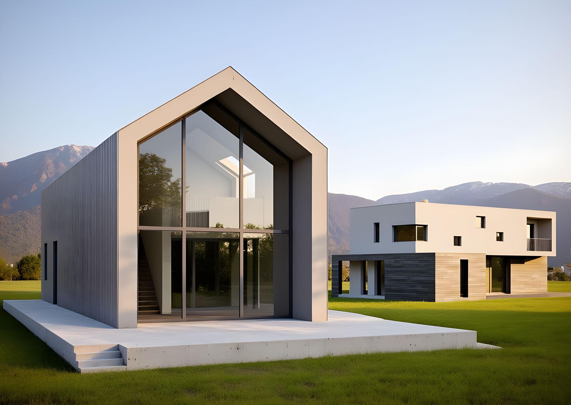 Studio di fattibilità per due ville